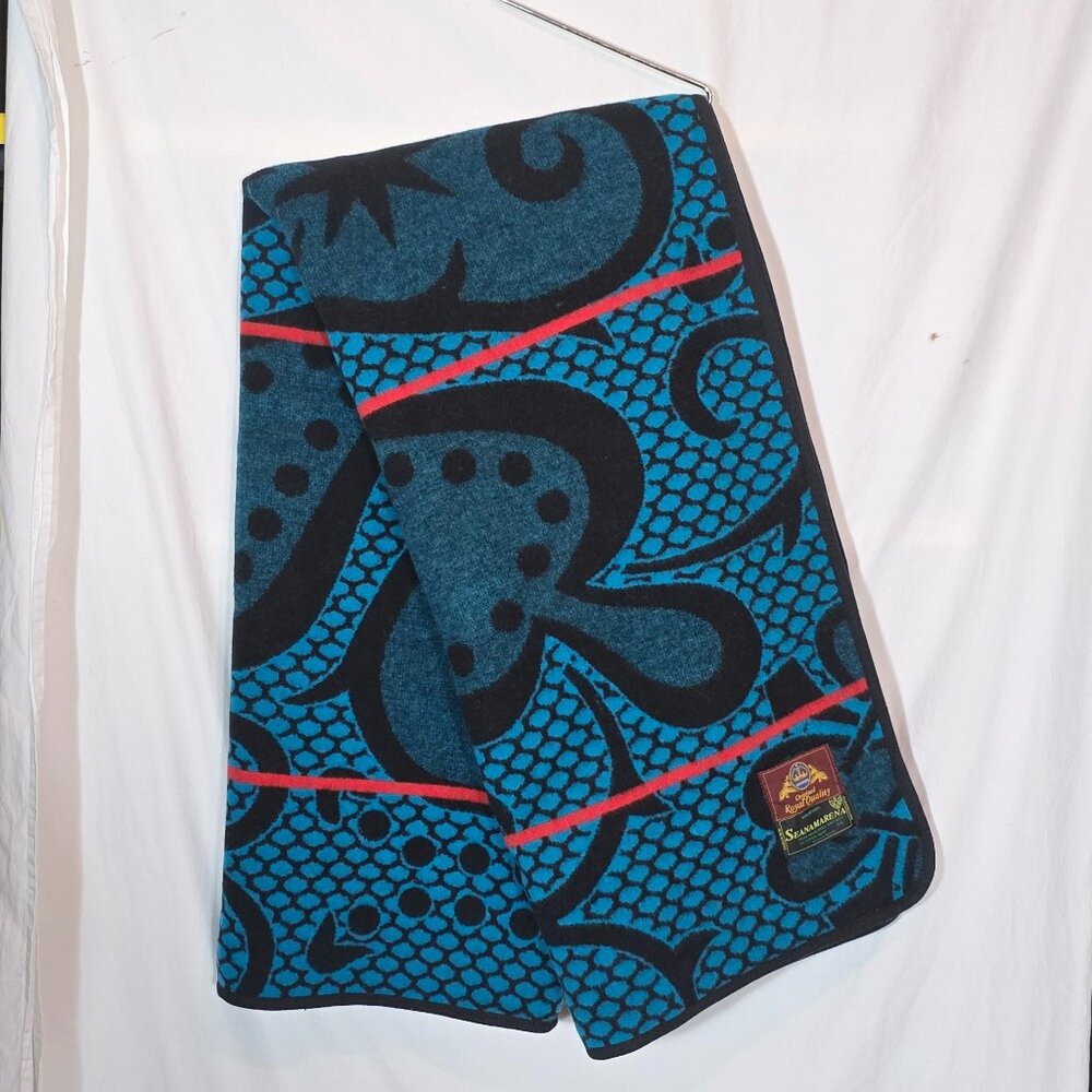 Robertson's Seanamarena Blanket 90% Wool Original Royal Quality Throw Blanket